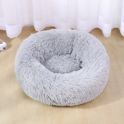 Washable Long Plush Pet Bed