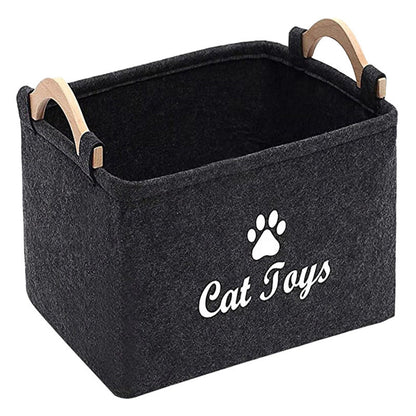 Pet Toy Storage Basket