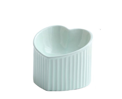 Ergonomic Ceramic Heart Bowl