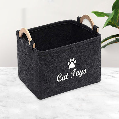 Pet Toy Storage Basket