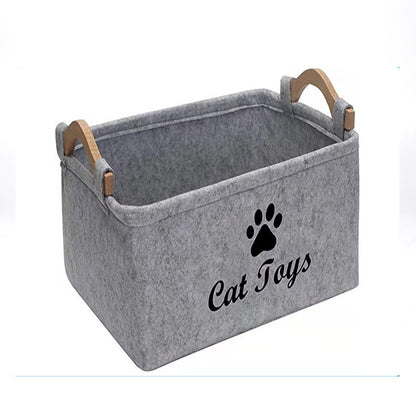 Pet Toy Storage Basket