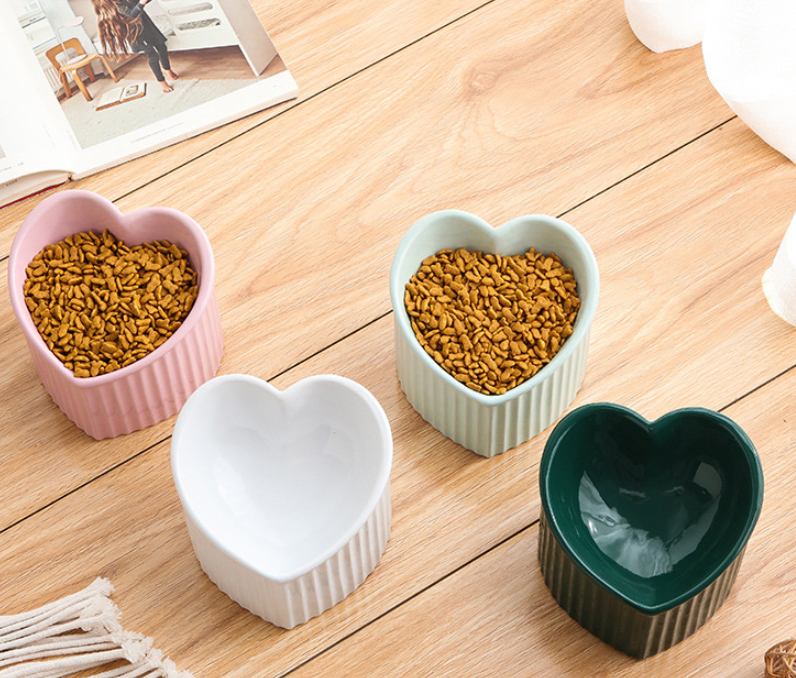 Ergonomic Ceramic Heart Bowl