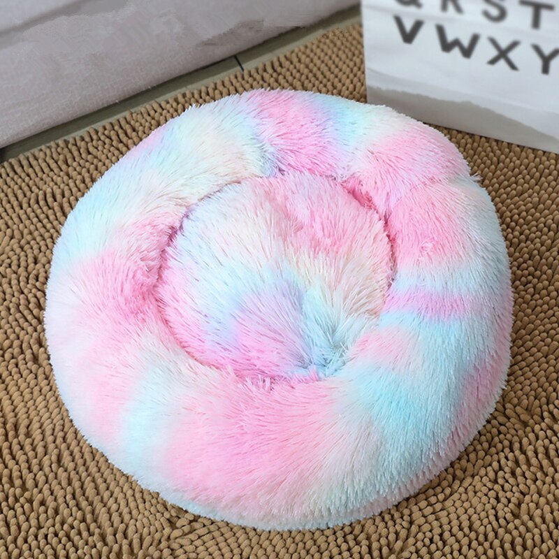 Washable Long Plush Pet Bed