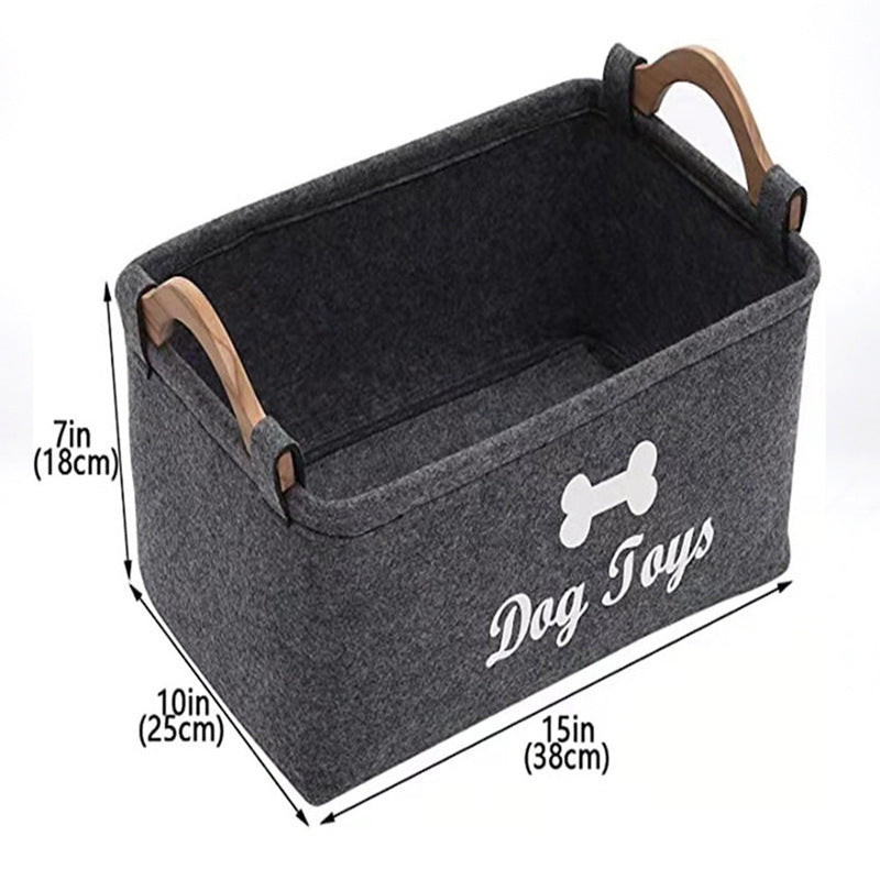 Pet Toy Storage Basket